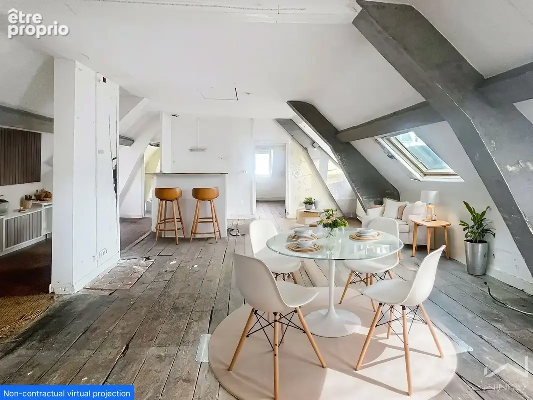 appartement T3 - centre ville - photo 3