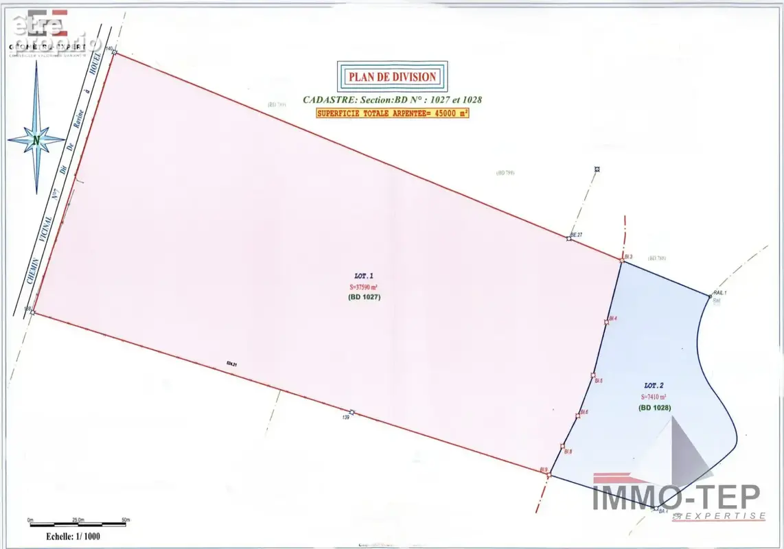 Terrain 45000 m² à Lamentin · 4 725 000 €