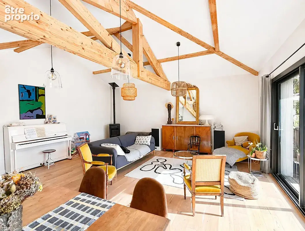 Maison années 1930 T6 de 152 m² avec 4 chambres + bureau jardin - photo 2