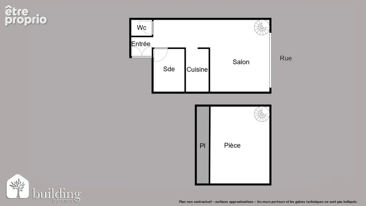 Batignolles Paris 17ème - Appartement 2 pièces 44,75 m² - photo 2