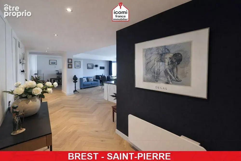 Finistere - brest (29200) - superbe appartement 85 m² -  2 chambres - coup de coeur - dalle beton - place de parking libre - ren - photo 2