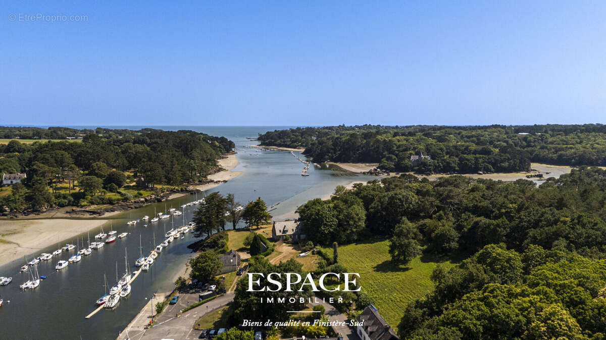 A vendre à NEVEZ - Terrain à bâtir de 1158 m2 à deux pas du port de Kerdruc - photo 2