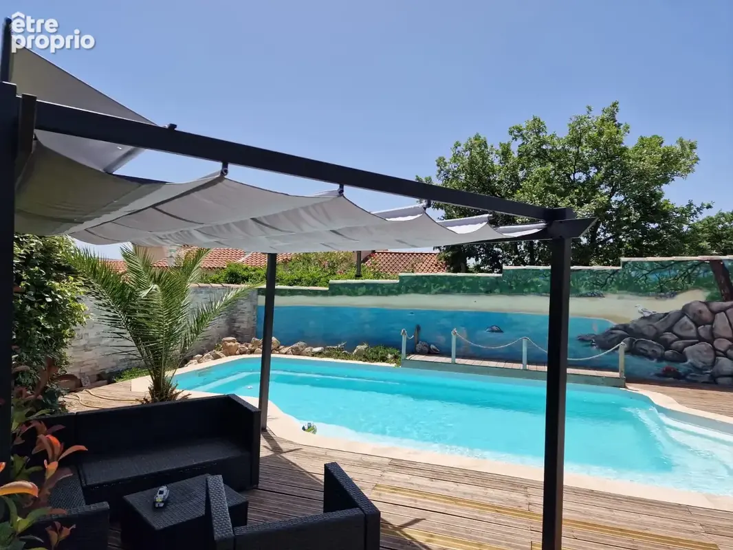 Villa 170 m2 avec piscine   4 chambres   terrain 669 m2   vitrolles - photo 2