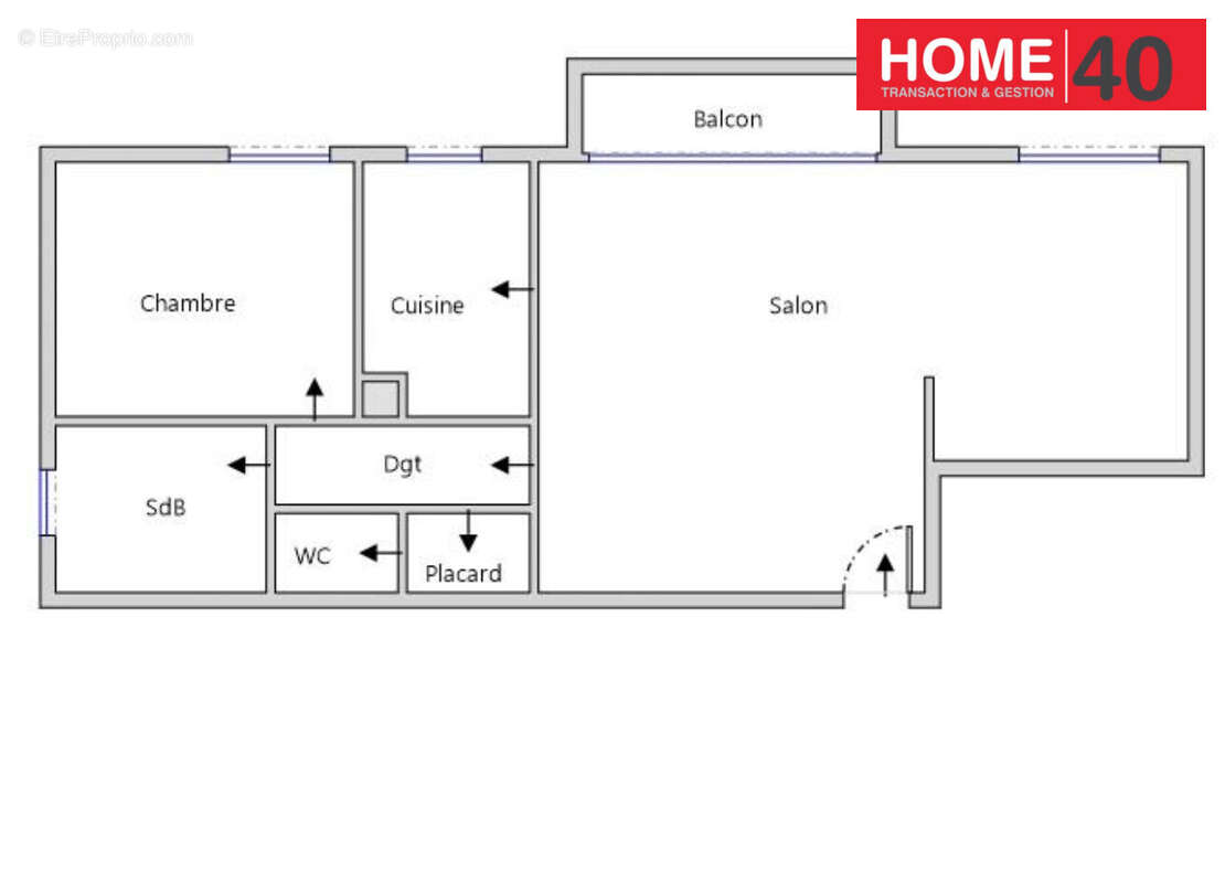 Appartement à BORDEAUX