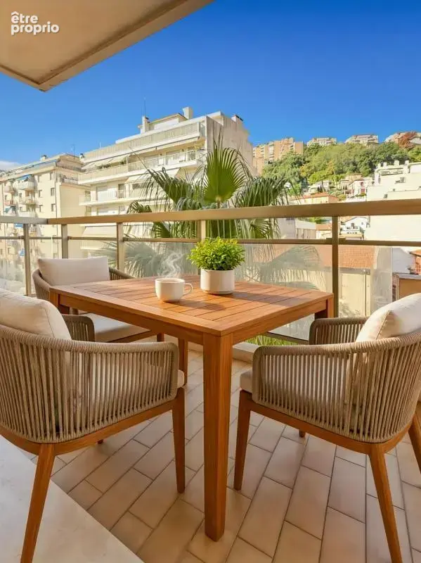 NICE Jardins de Cessole F1 33m² étage élevé balcon cave - photo 15