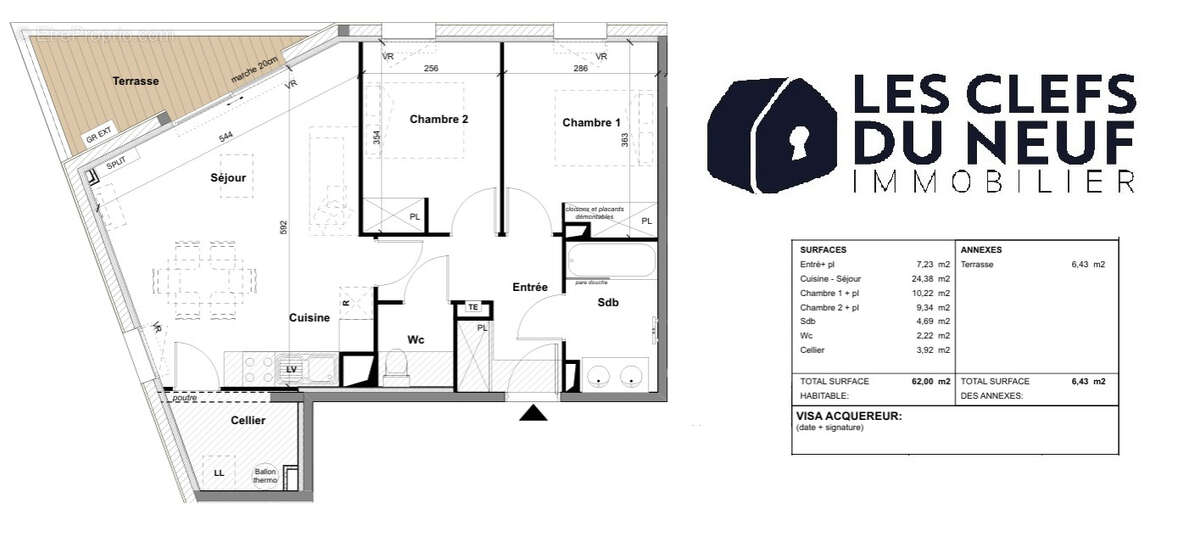 Appartement à TOULOUSE