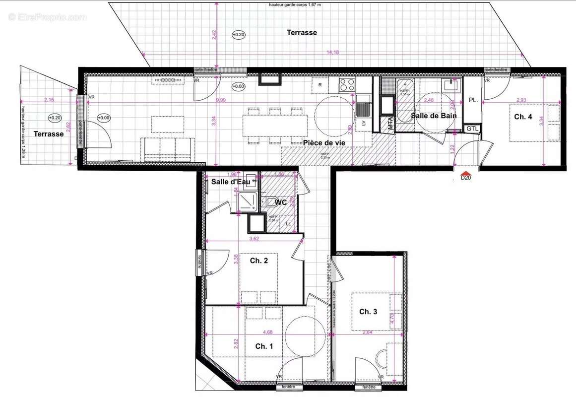 Appartement à BORDEAUX