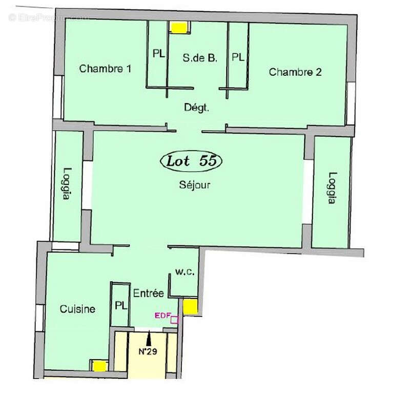 Appartement à DUGNY