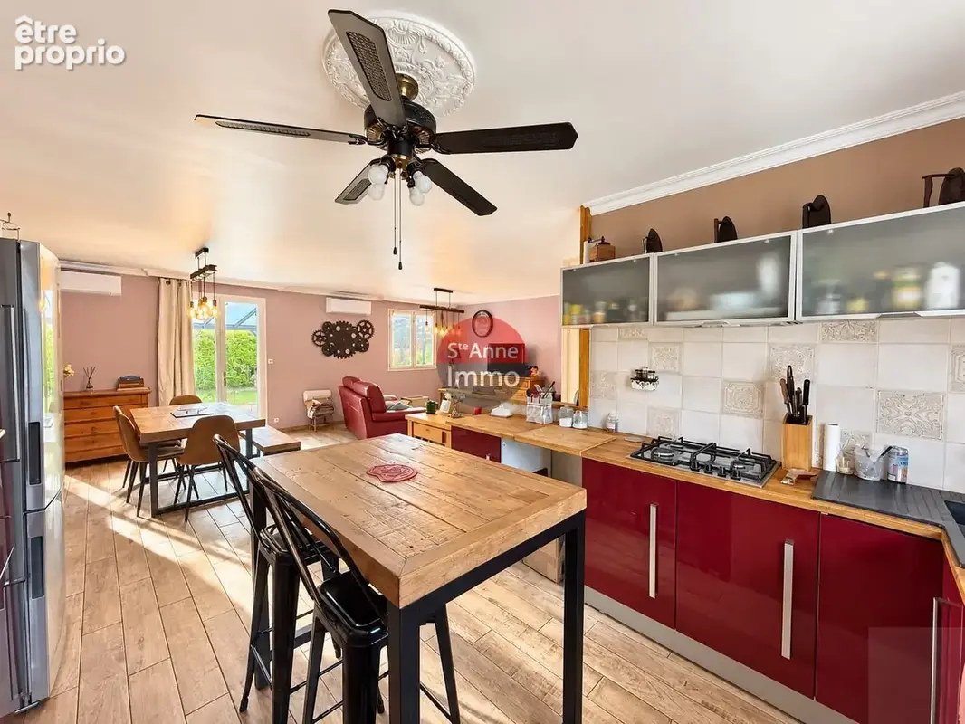 Tilloloy - maison individuelle - 2 chambres - sous sol complet - plain pied - garage - dependance - jardin - photo 5