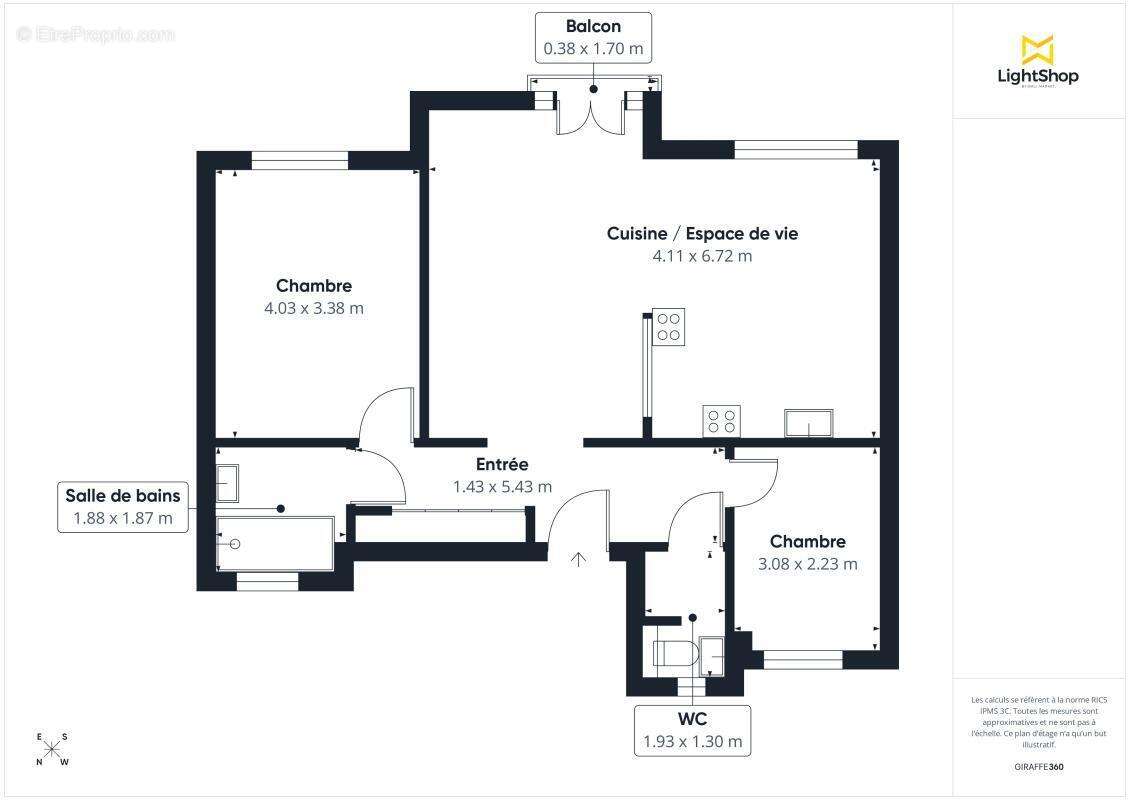 Appartement à NEUILLY-SUR-SEINE