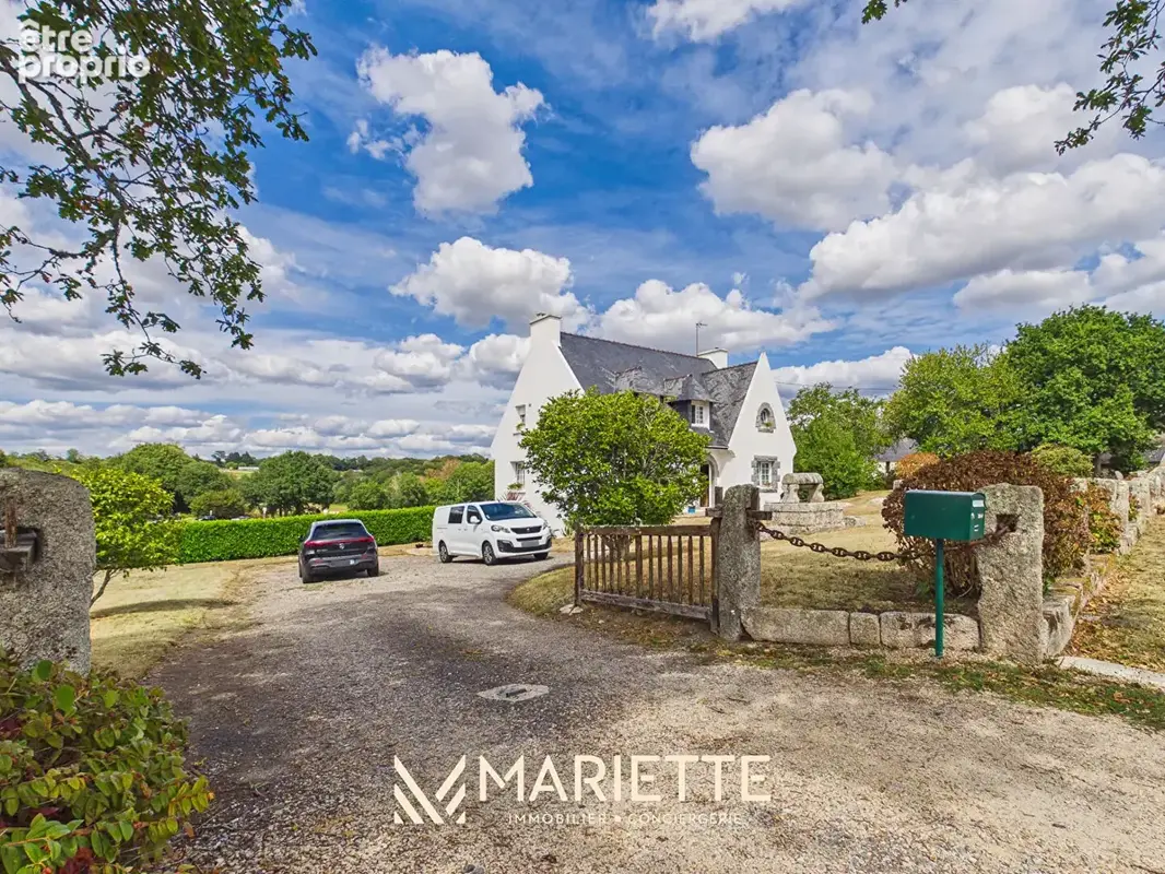 "AVENEL" Maison à Pont Aven avec beaux volumes, sous sol complet et jardin arboré. - photo 18
