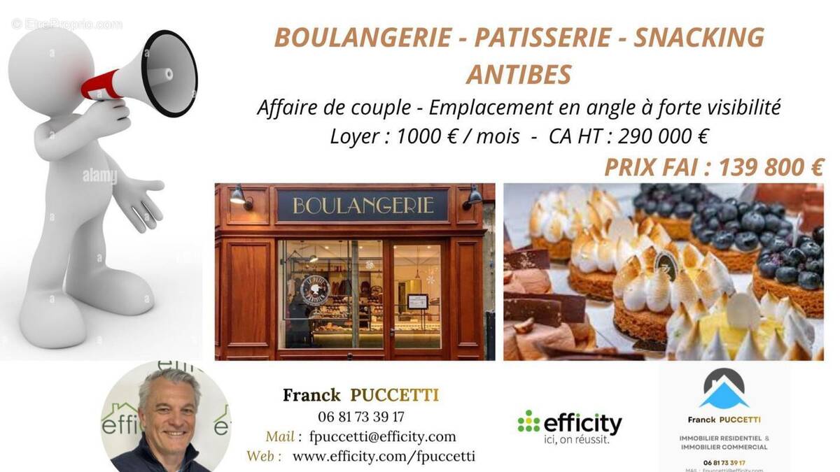 Commerce à ANTIBES