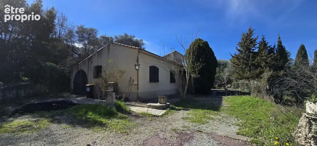 MOUANS-SARTOUX à vendre au calme absolu maison de plain-pied 3 pièces de 79 m2 sur 2.500 m2 de terrain - photo 2