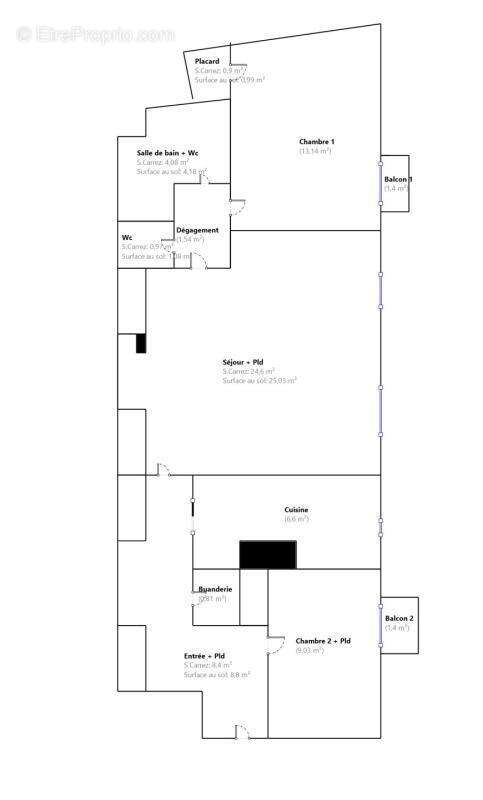 Appartement à PARIS-7E