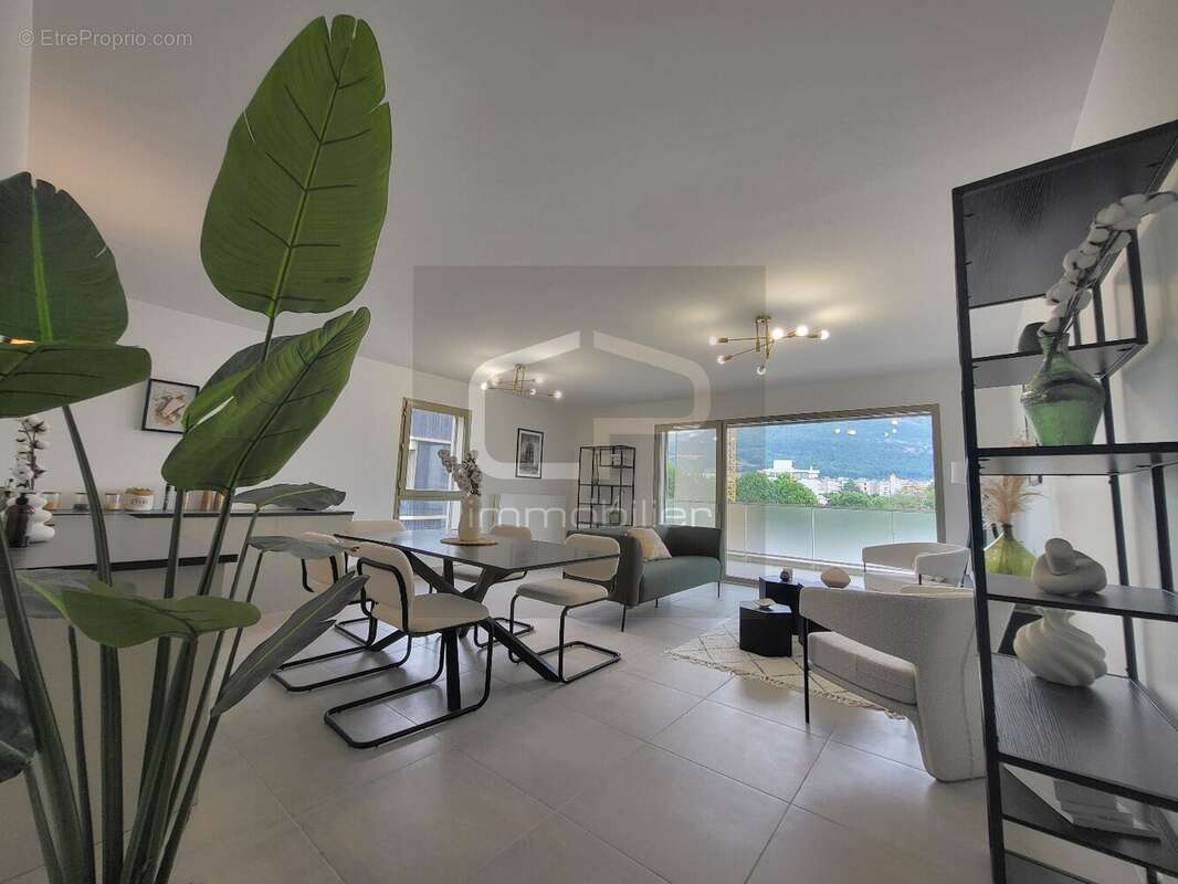 Appartement T4 contemporain  90,57 m²  Annecy-le-Vieux proche lac - photo 2