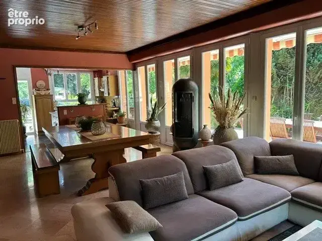 Maison d'architecte 4ch, piscine, accès Saône, parc 1,1 ha - photo 6