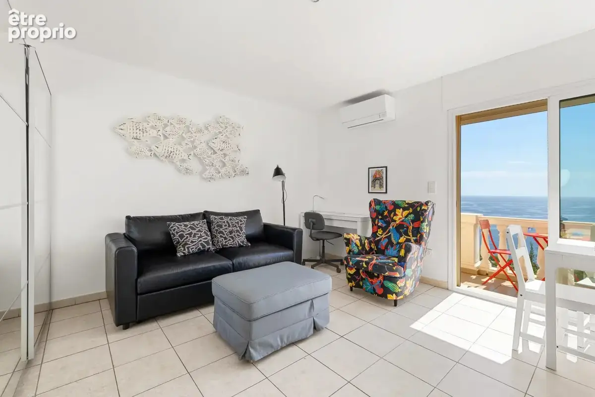 5 min á Monaco, vue panoramique mer, 2 pièces, 2 balcons, Roquebrune-Cap-Martin - photo 2