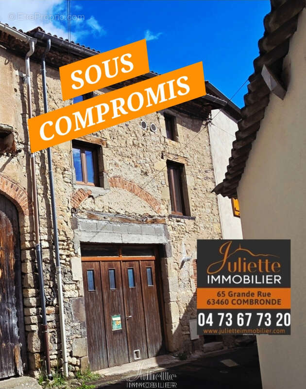 Maison à COMBRONDE