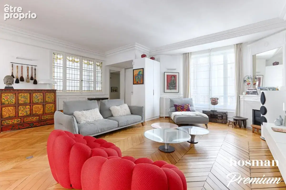 Superbe appartement familial Haussmannien - 6 pièces - 191,5 m² - Paris 16e - photo 3