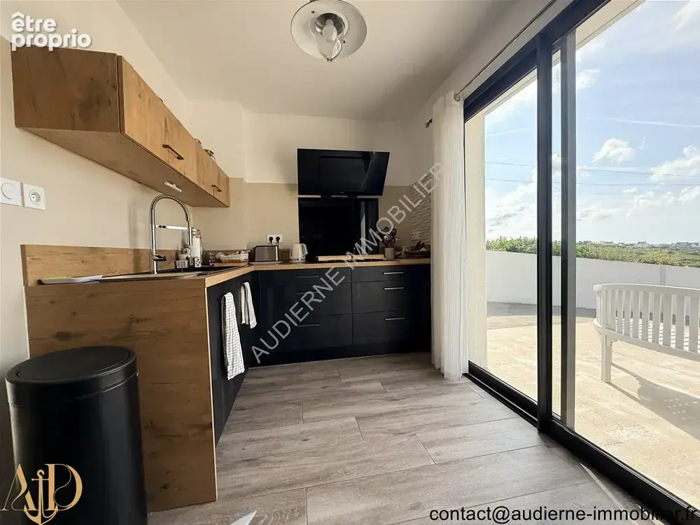 RARE - Maison de fin 2020 DPE en A - Pleine vue mer - sentiers côtiers et bourg de PLOGOFF à pied. - photo 9