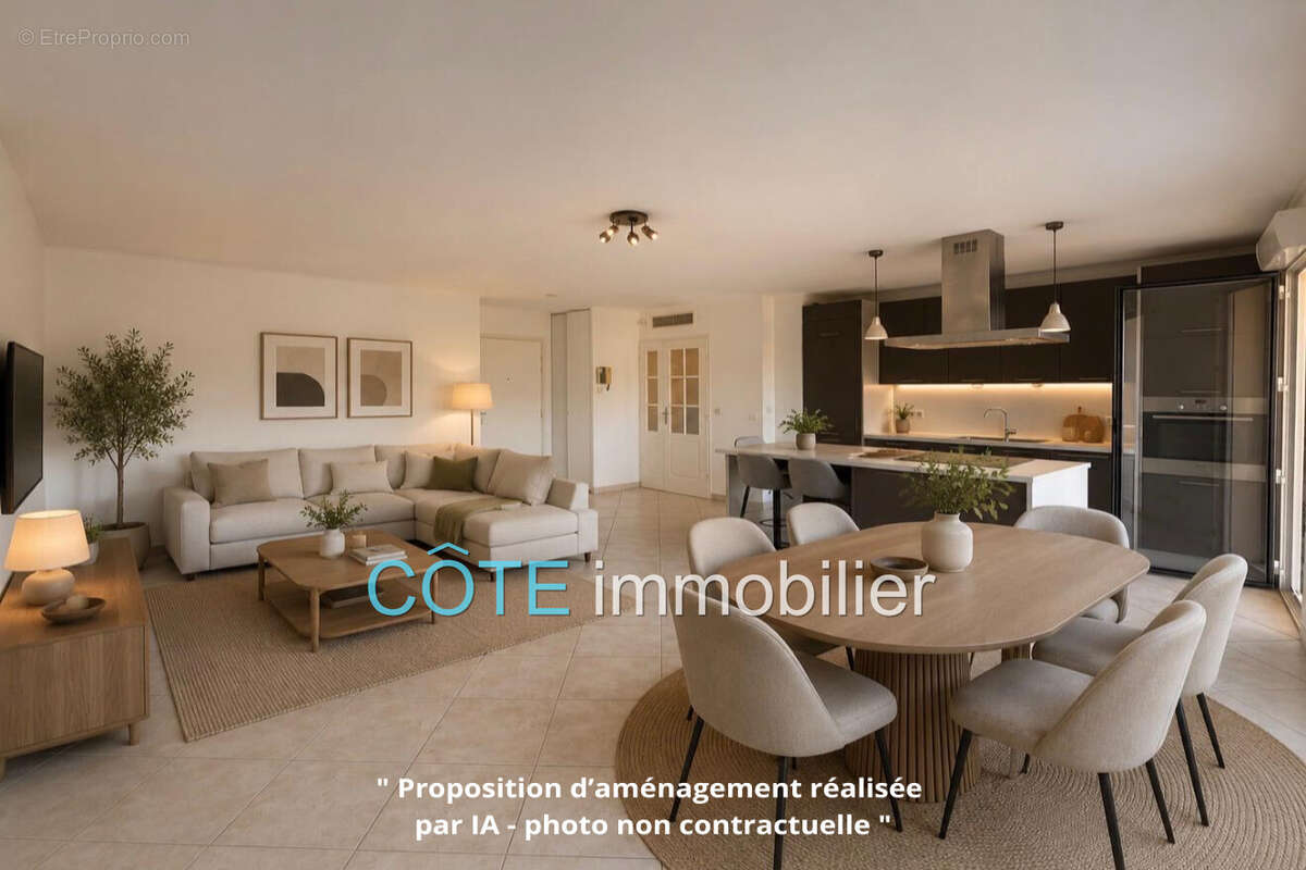 Appartement 53 m² à Antibes  - photo 7