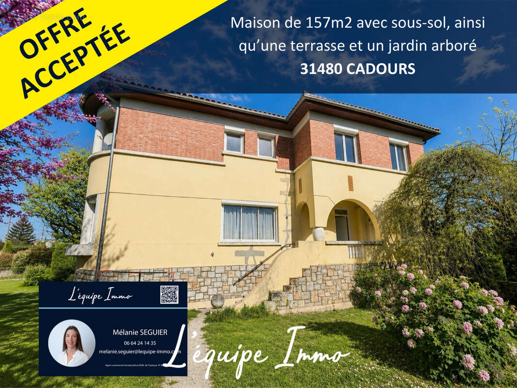 Maison à CADOURS