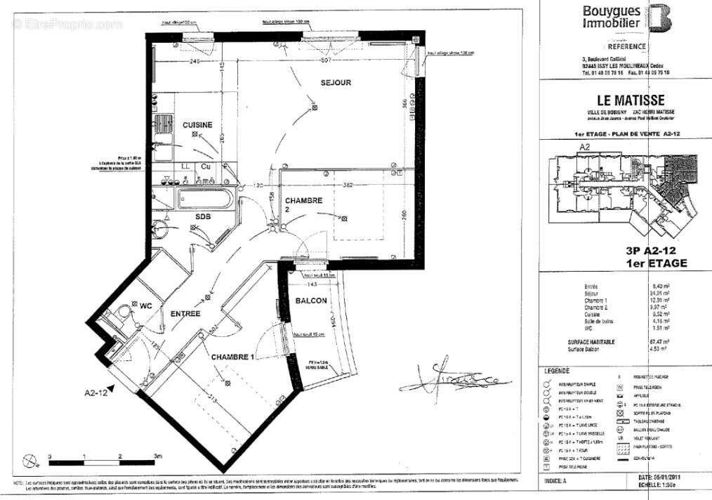 Appartement à BOBIGNY