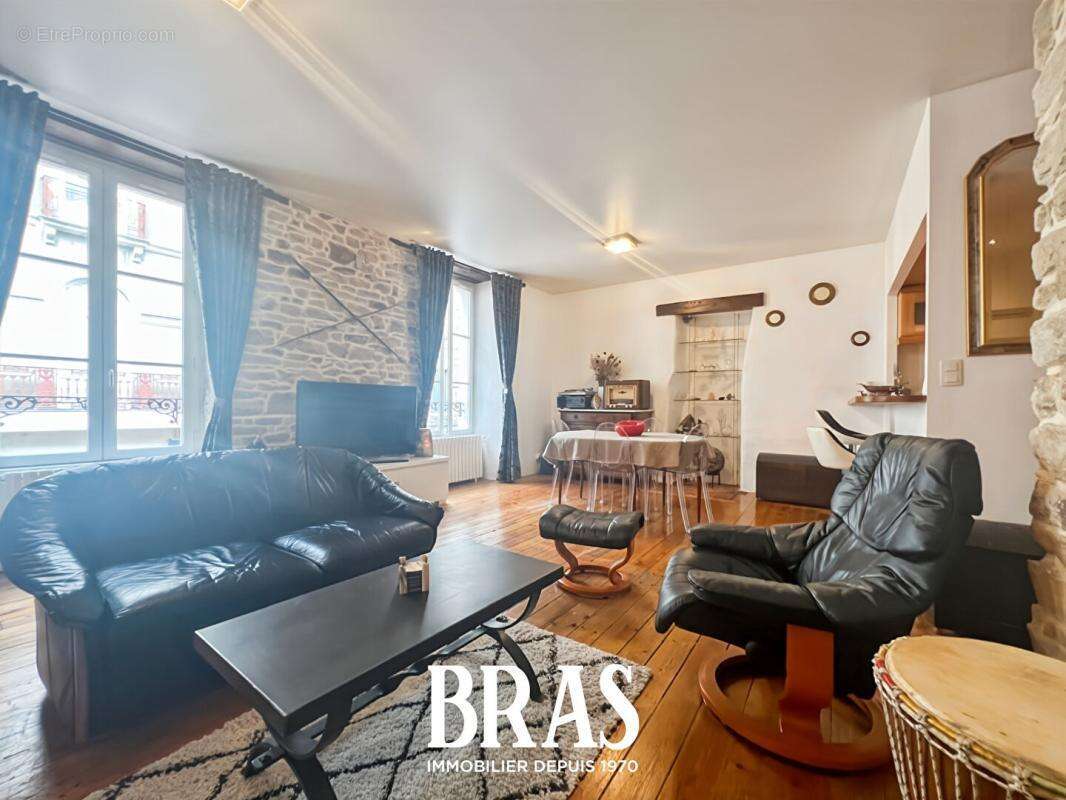 Appartement Vannes 4 pièce(s) 71 m2 parquet et charme - photo 4