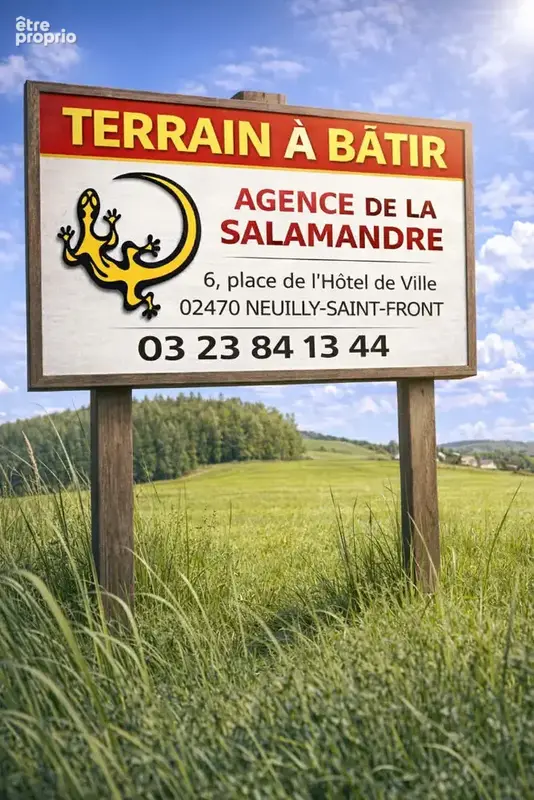 Photo Terrain à Neuilly-Saint-Front au prix de 23 000€