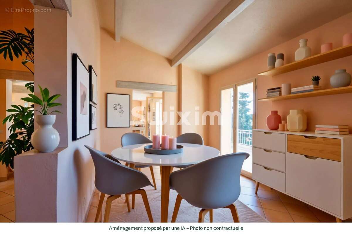 Maison vue mer avec piscine les rochers blancs la croix valmer - photo 8