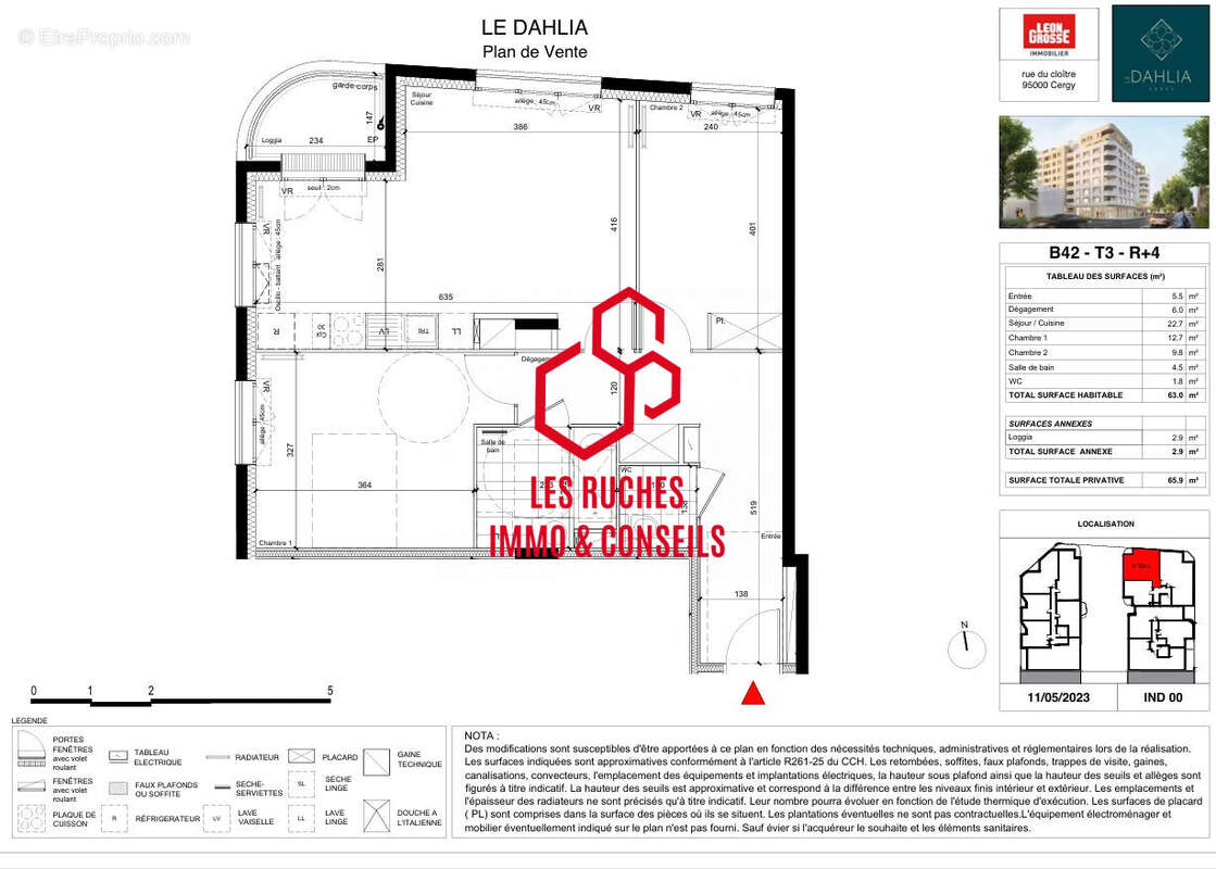 Appartement à CERGY