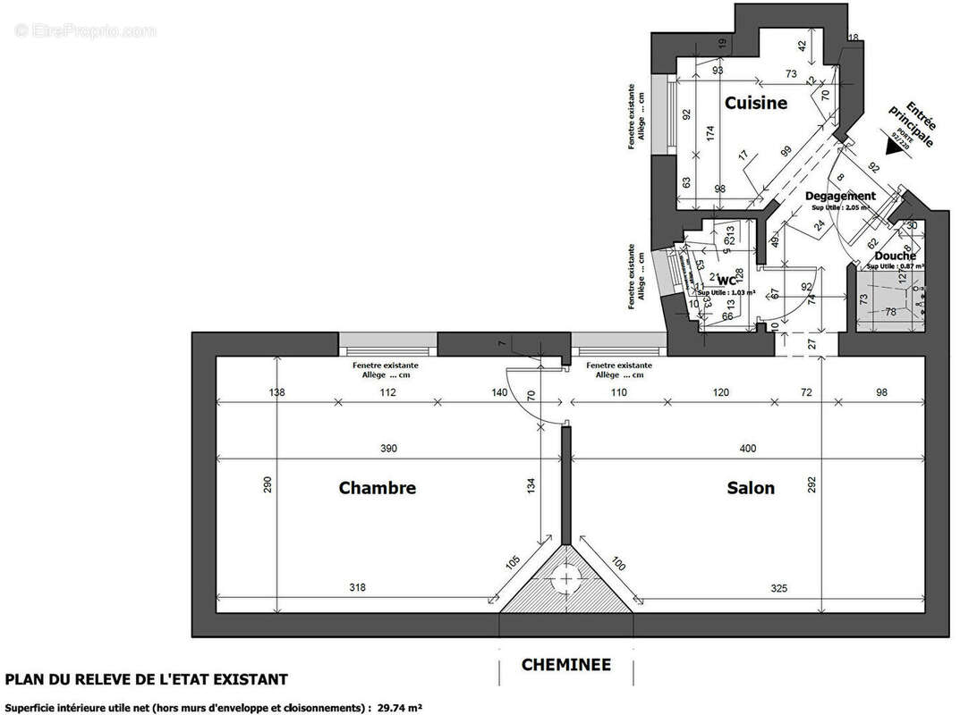 Appartement à PARIS-15E