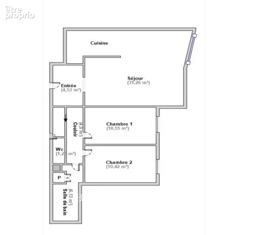 SEVRES - Appartement de 69 m² avec parking dans une résidence rénovée - photo 10