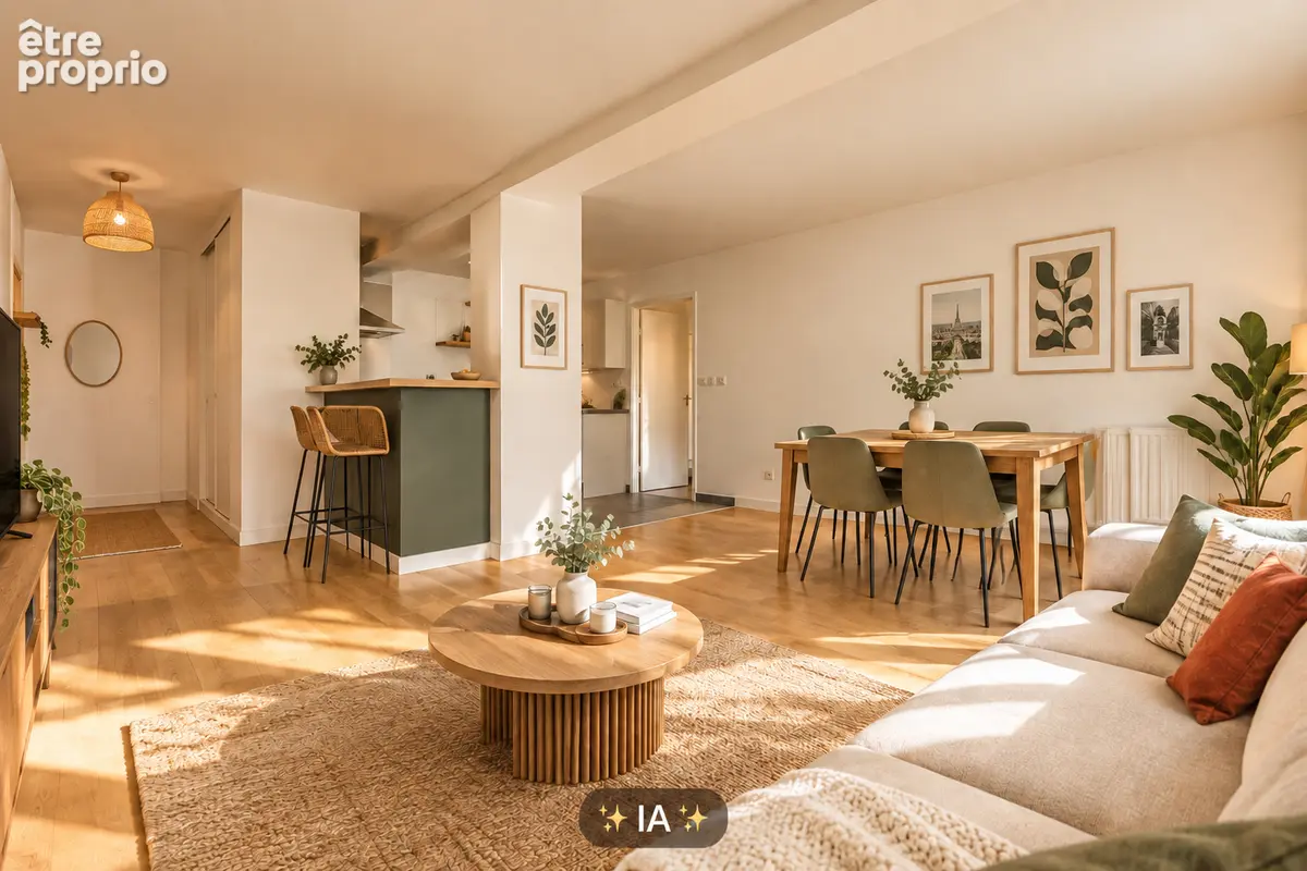Saint Ouen sur Seine : Appartement 3 pièces - photo 3