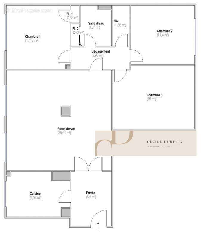 Appartement à LYON-6E