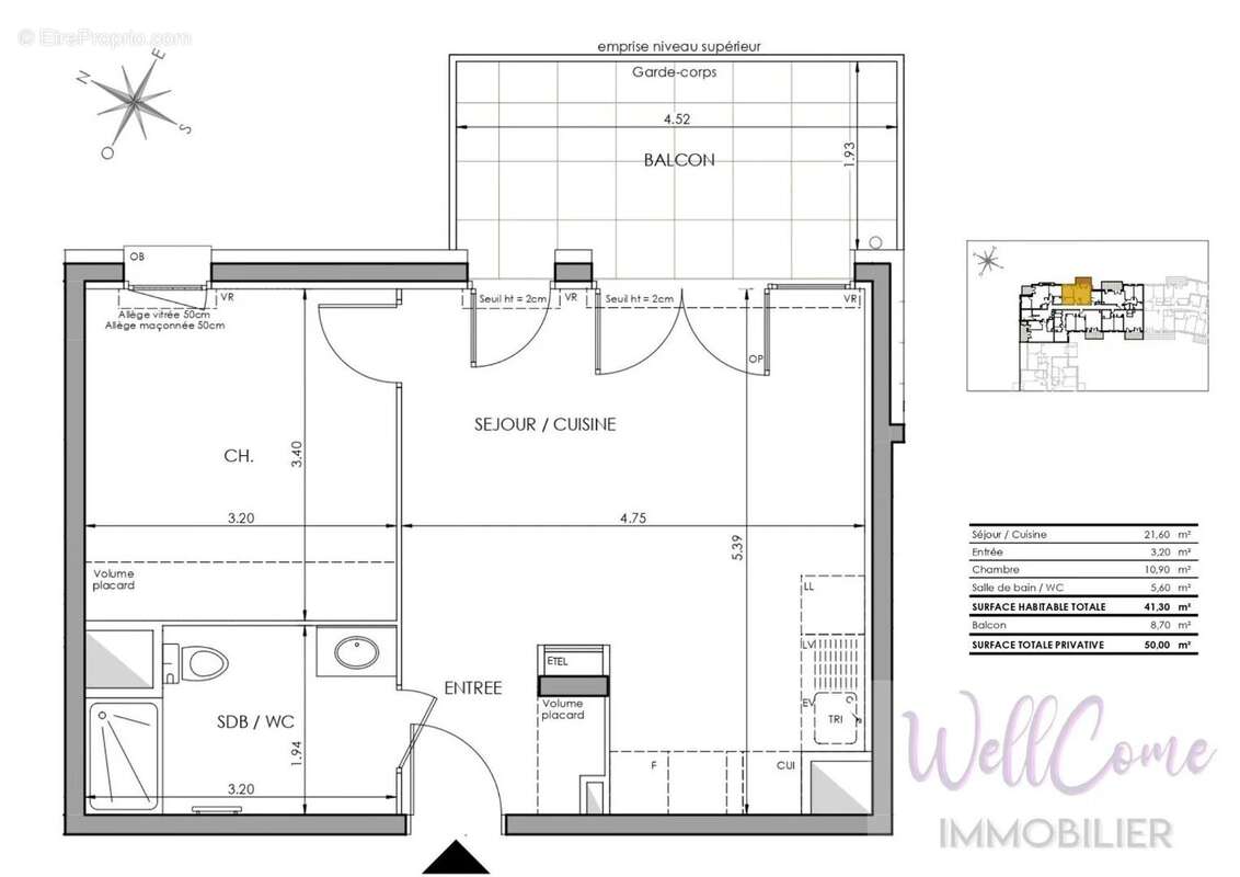 Appartement à LA RAVOIRE