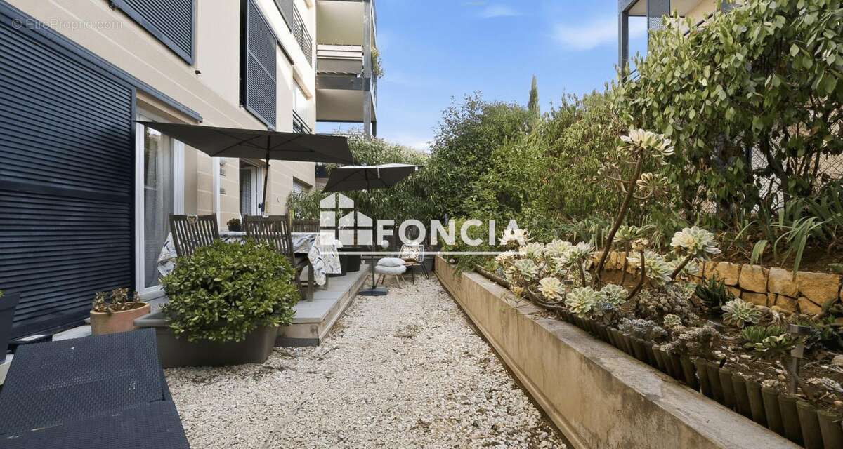 Cannet t2 immeuble neuf de 37m2+jardin de 40m2+parking privatif - photo 2