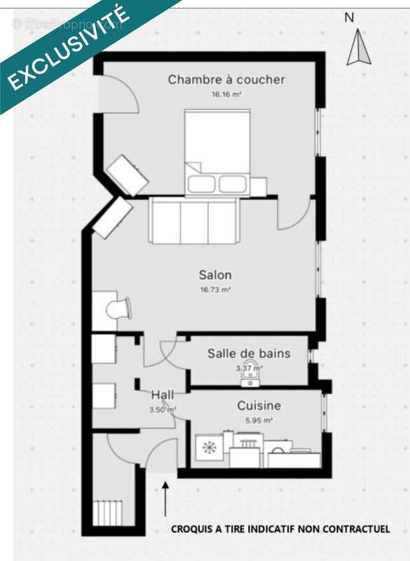 Photo 8 - Appartement à PARIS-19E