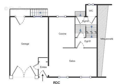 Maison avec garage et jardin attenant - photo 22