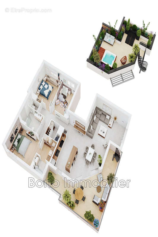 Appartement à SAINT-LAURENT-DU-VAR