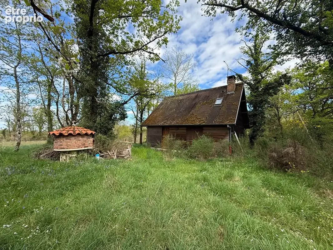 Etang Lamaids 9000 m2 sur terrain de 2 hectares 3930m2 avec chalet - photo 4