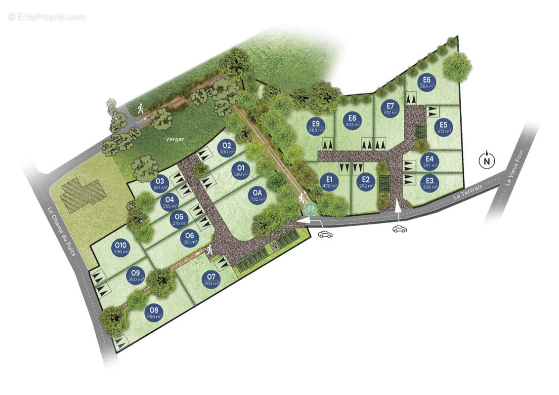 Photo 2 - Terrain à L&#039;HERMITAGE