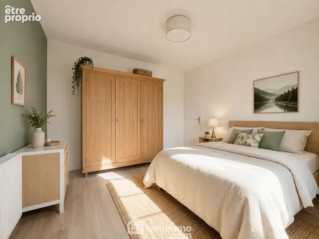 Voici une première chambre... (photo projet)