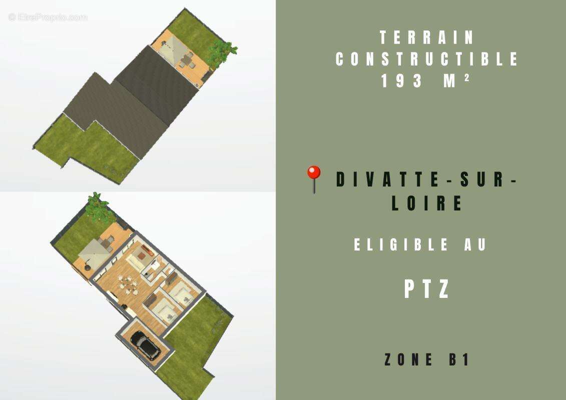Terrain à LA CHAPELLE-BASSE-MER
