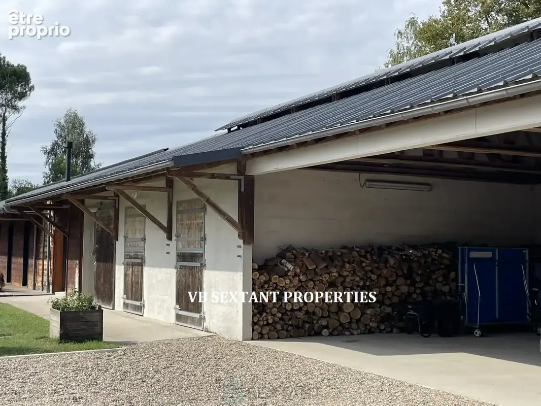 Bazas, charmante propriété de 3 hectares, avec maison d'habitation lumineuse et  économe au coeur de la nature - photo 7