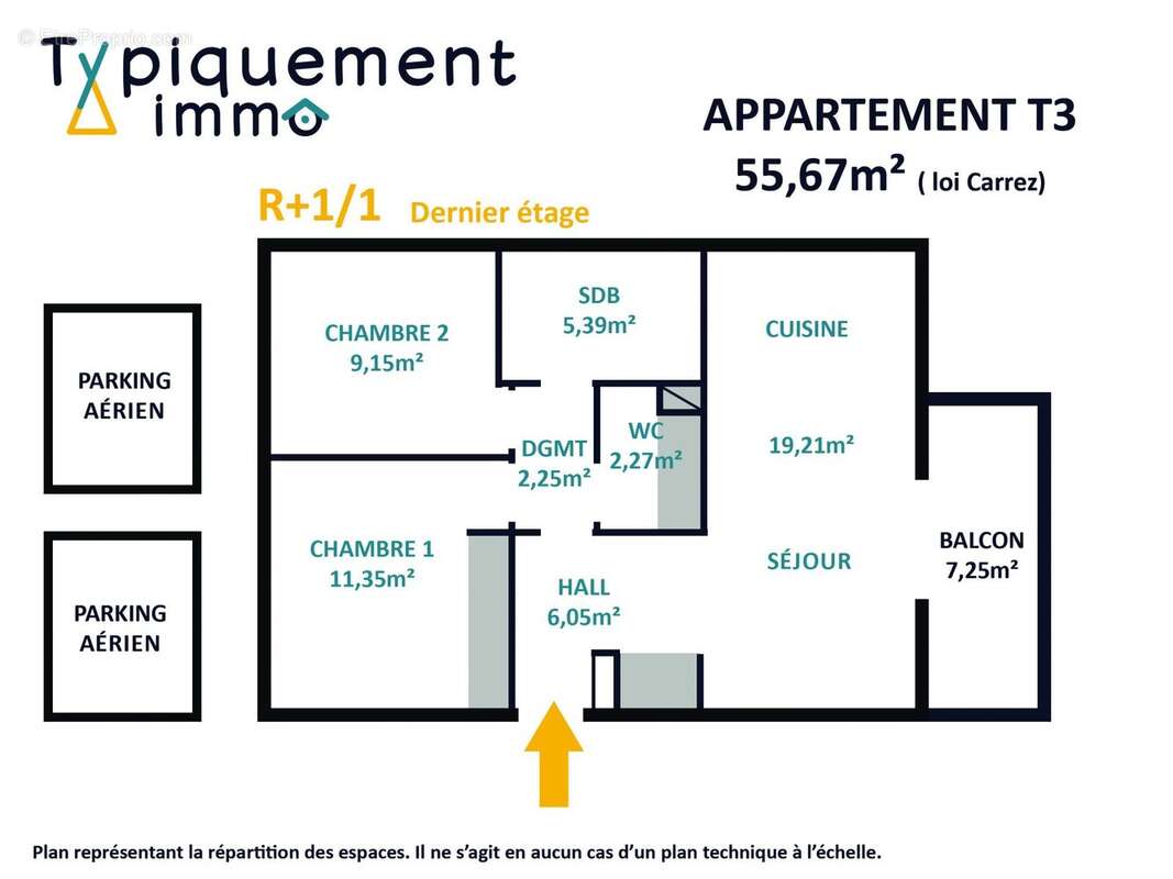 Appartement à TOURNEFEUILLE