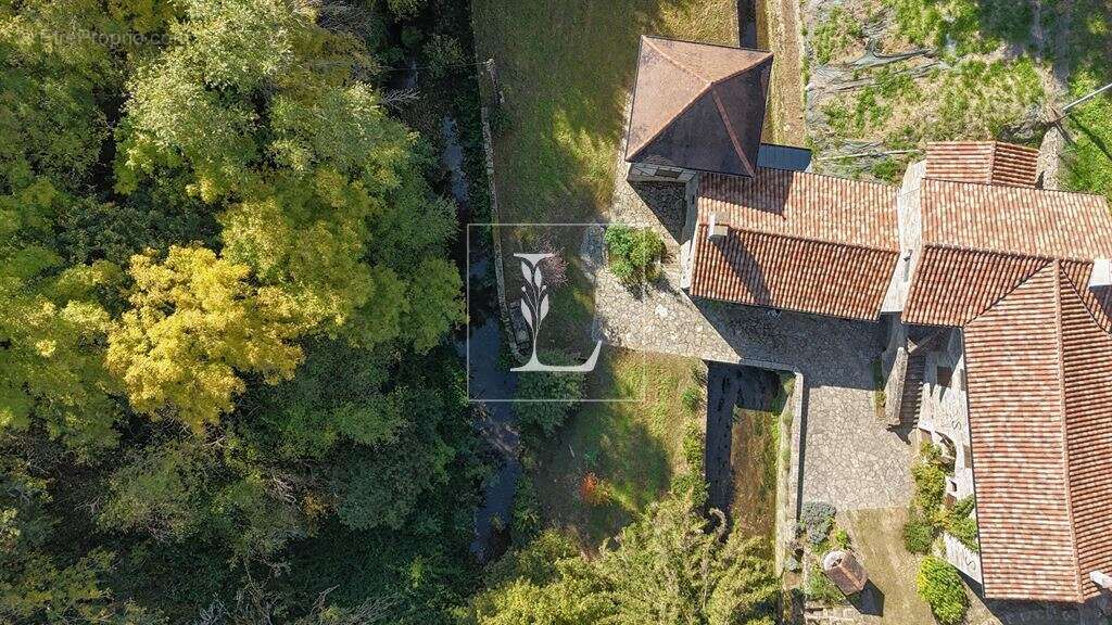 Ancien moulin de 1787 en bord de rivière et forêt, 1 hectare - photo 3
