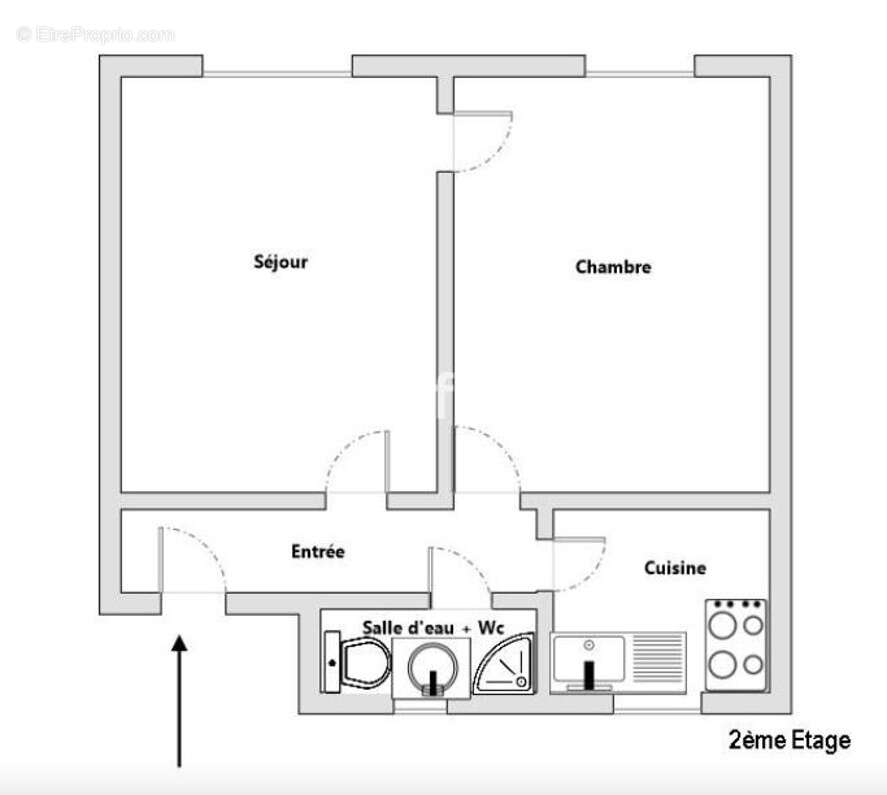 Appartement à PARIS-19E