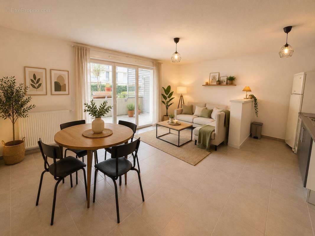 Grand appartement t3 - place de l'ormeau - montaudran 3 - photo 2