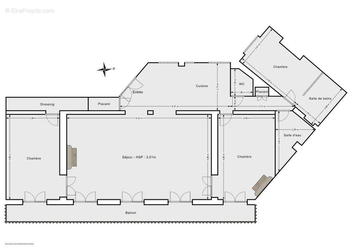 Appartement à PARIS-10E